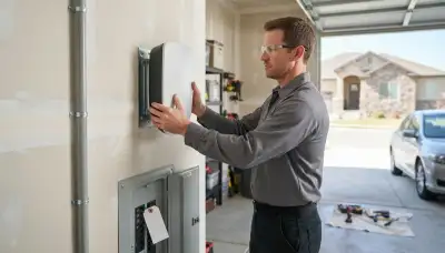 Electric car charger installation with dedicated circuit in Herriman, UT