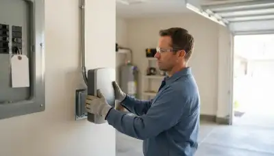 Level 2 EV charger installation with dedicated circuit in Kaysville, UT