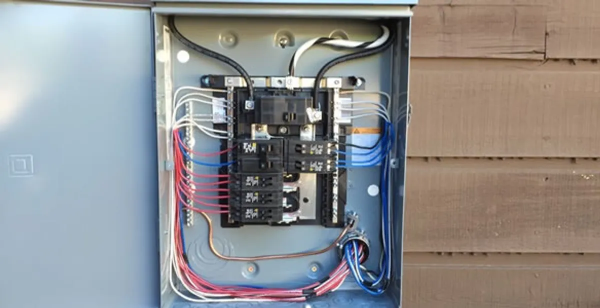 electrical panel upgrade service featuring newly installed electrical panel wired by licensed electricians in Salt Lake City, UT