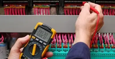 electrical service showing professional testing and troubleshooting of electrical panel by licensed electricians in Salt Lake City, UT