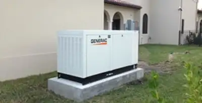 generator installation service showing standby generator professionally installed for residential power backup in Salt Lake City, UT