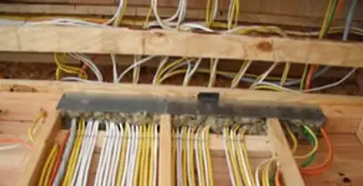 new construction wiring services with organized electrical rough-in performed by licensed electricians in Salt Lake City, UT