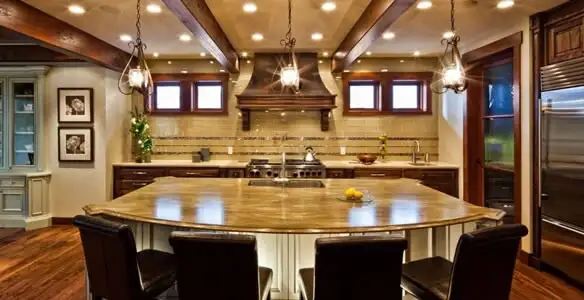 Finished recessed lighting installation providing balanced indoor lighting in Salt Lake City, UT