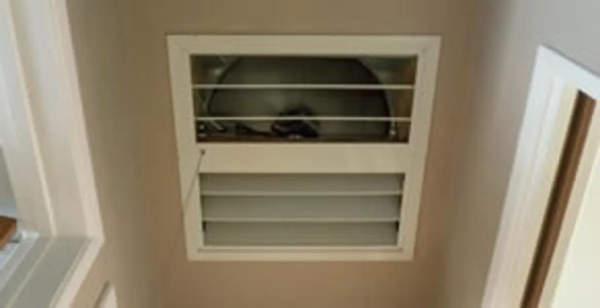 whole house fan installation services with ceiling-mounted ventilation system in Salt Lake City, UT